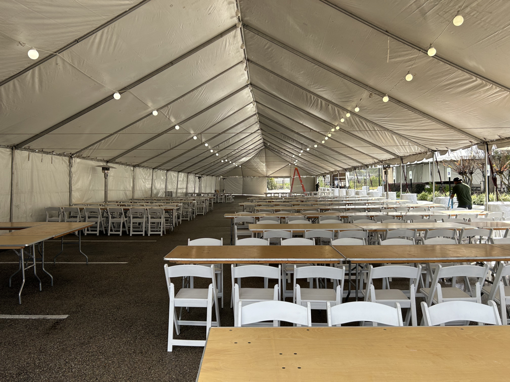 Maintain Rental Tents